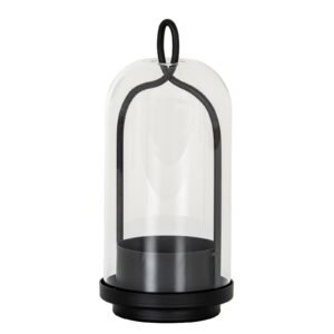 black candle holder medium