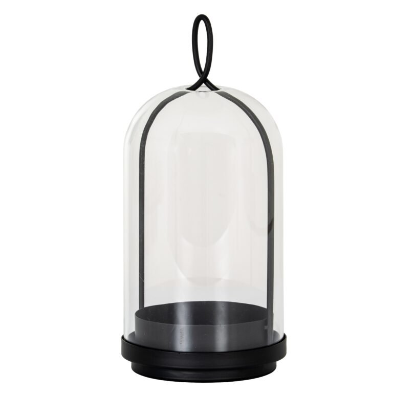 glass candle holder