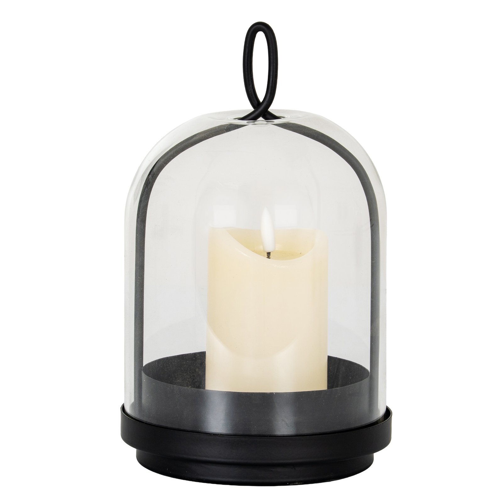 Soho Candle Holder With Glass Cloche - Large - Image 2