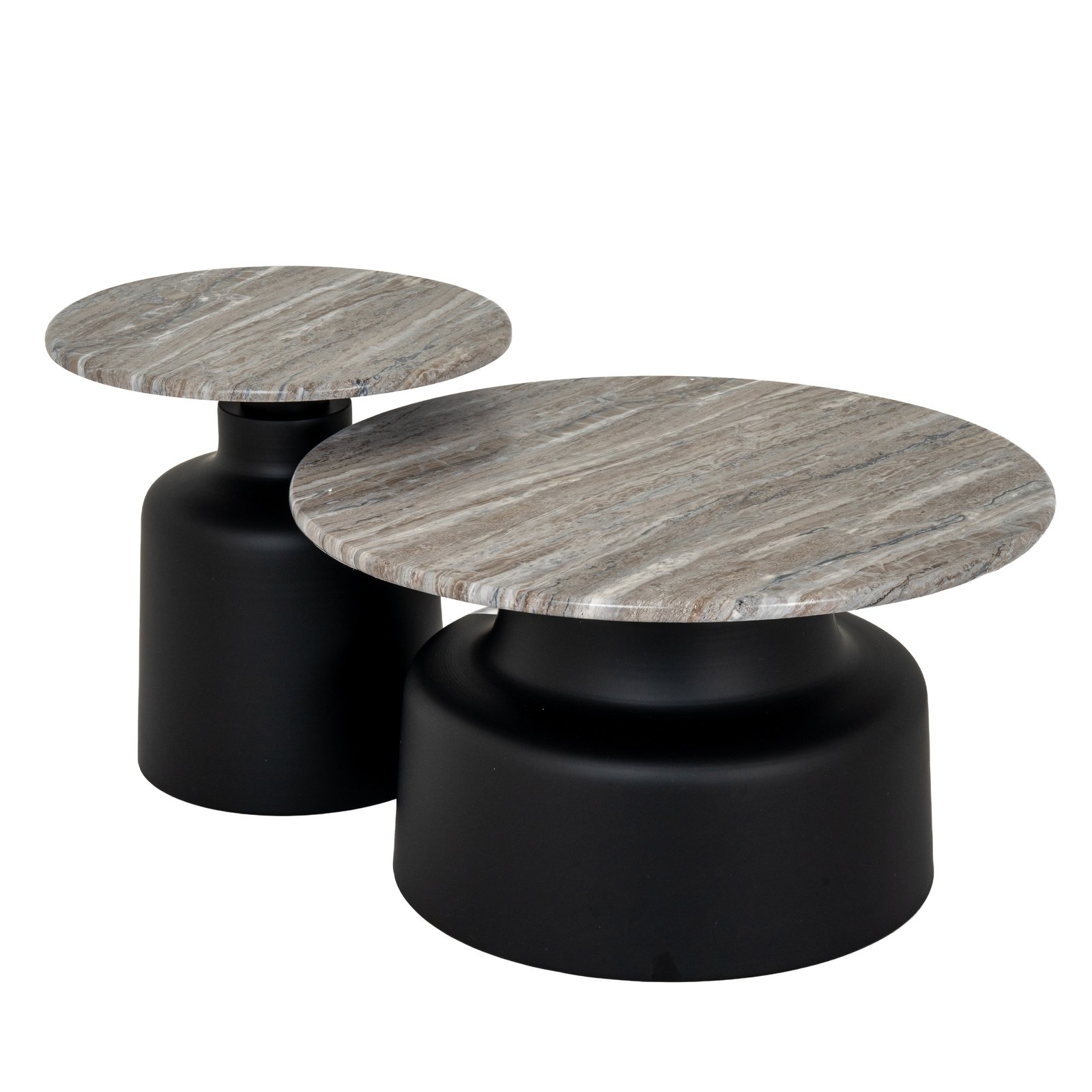 Sora Black Round Side Table - Image 4