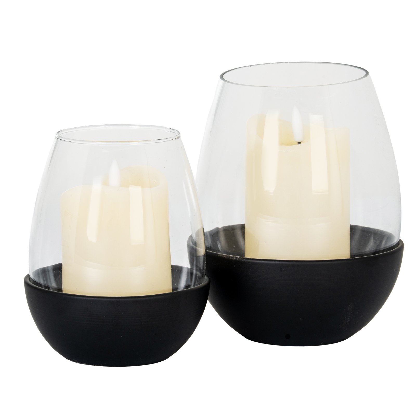 Candle Holder With Glass Goblet - Large - Image 3