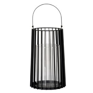 large glass lantern