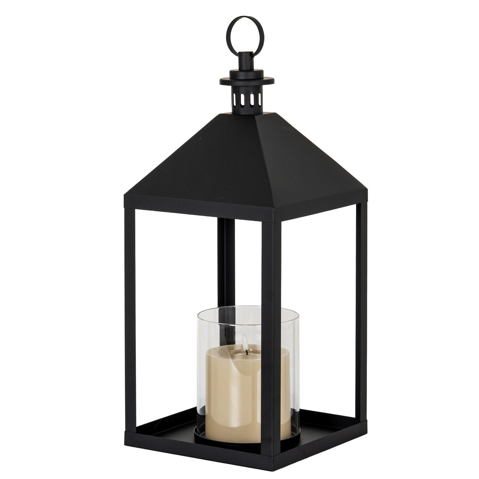 Pera Large Lantern Wicker Lantern - Image 2