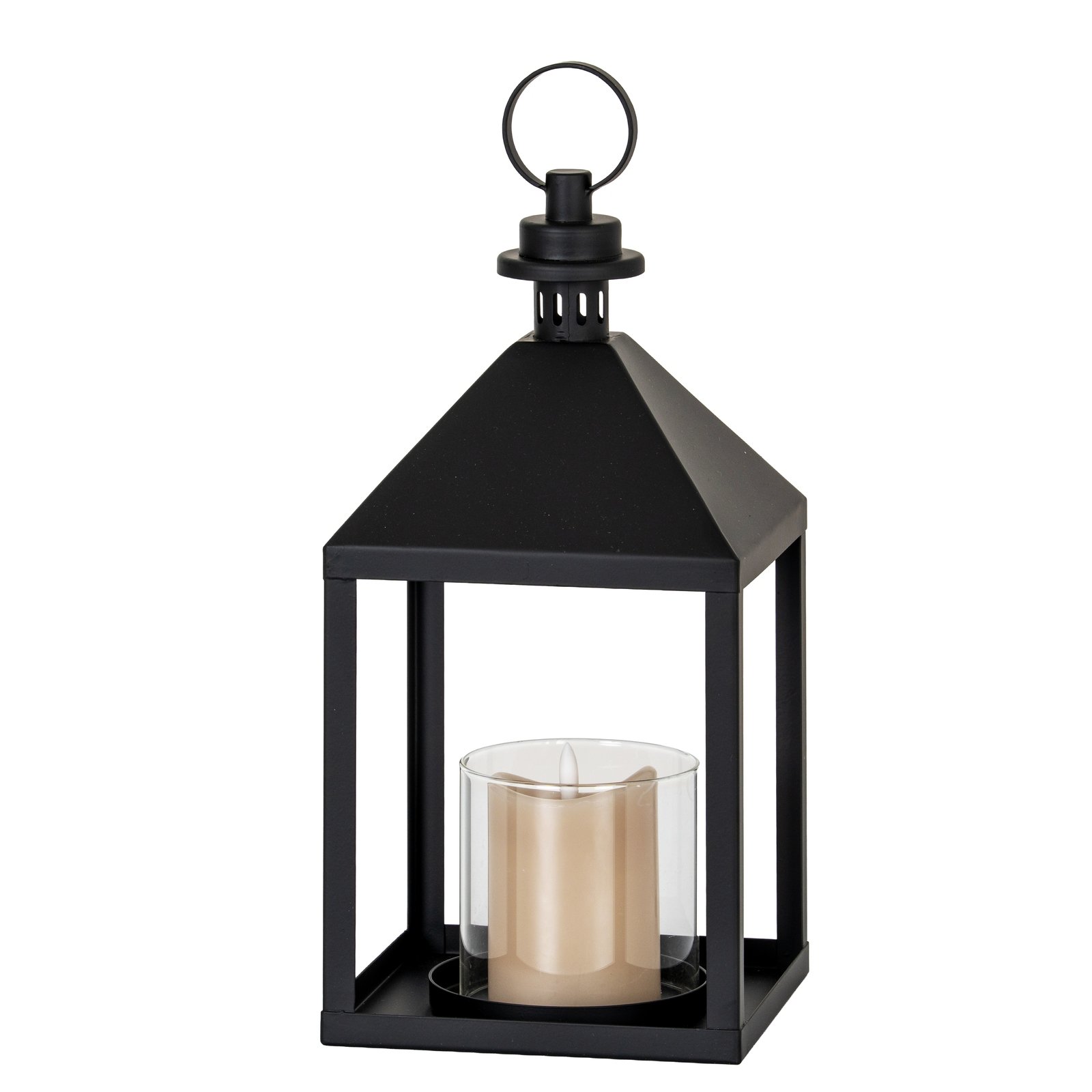 Pera Medium Lantern Wicker Lantern - Image 2