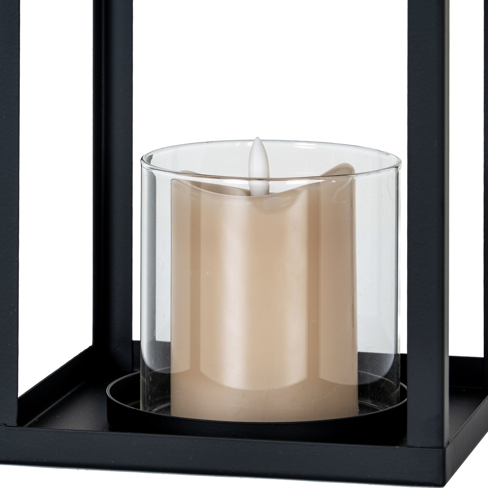 Pera Medium Lantern Wicker Lantern - Image 4