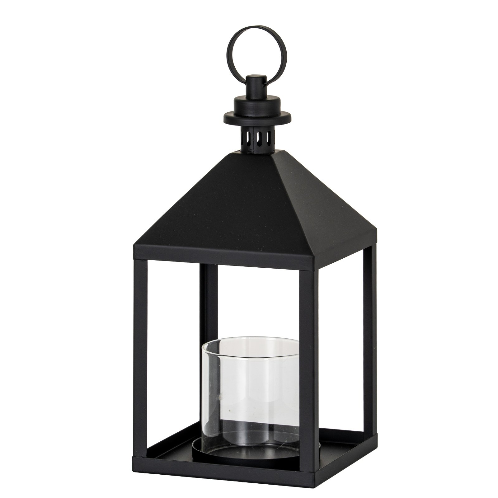 natural pera medium lantern wicker lantern product image