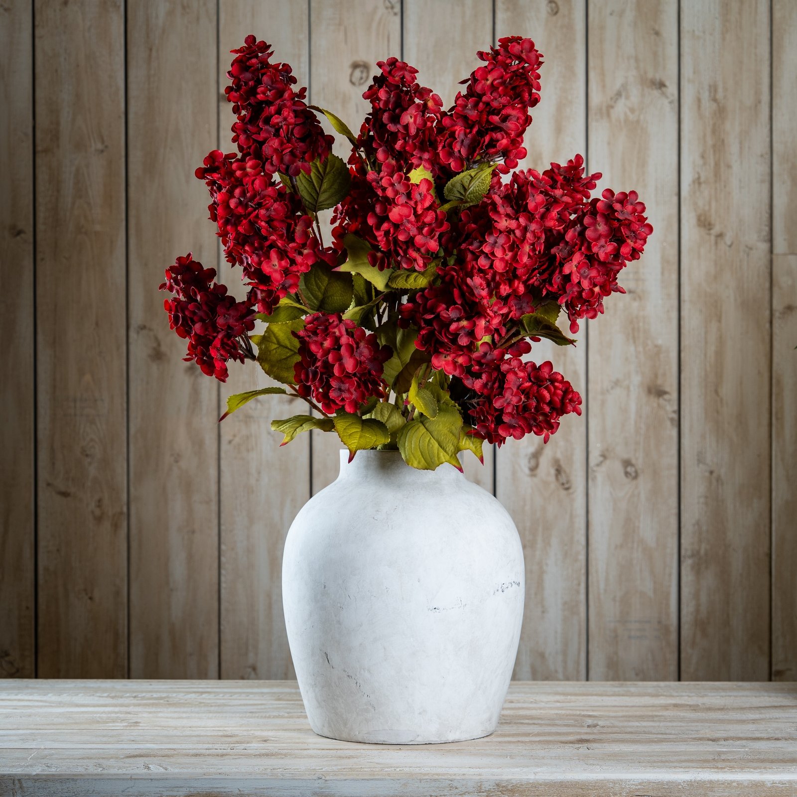 Dark Red Spear Hydrangea Spray - Image 2