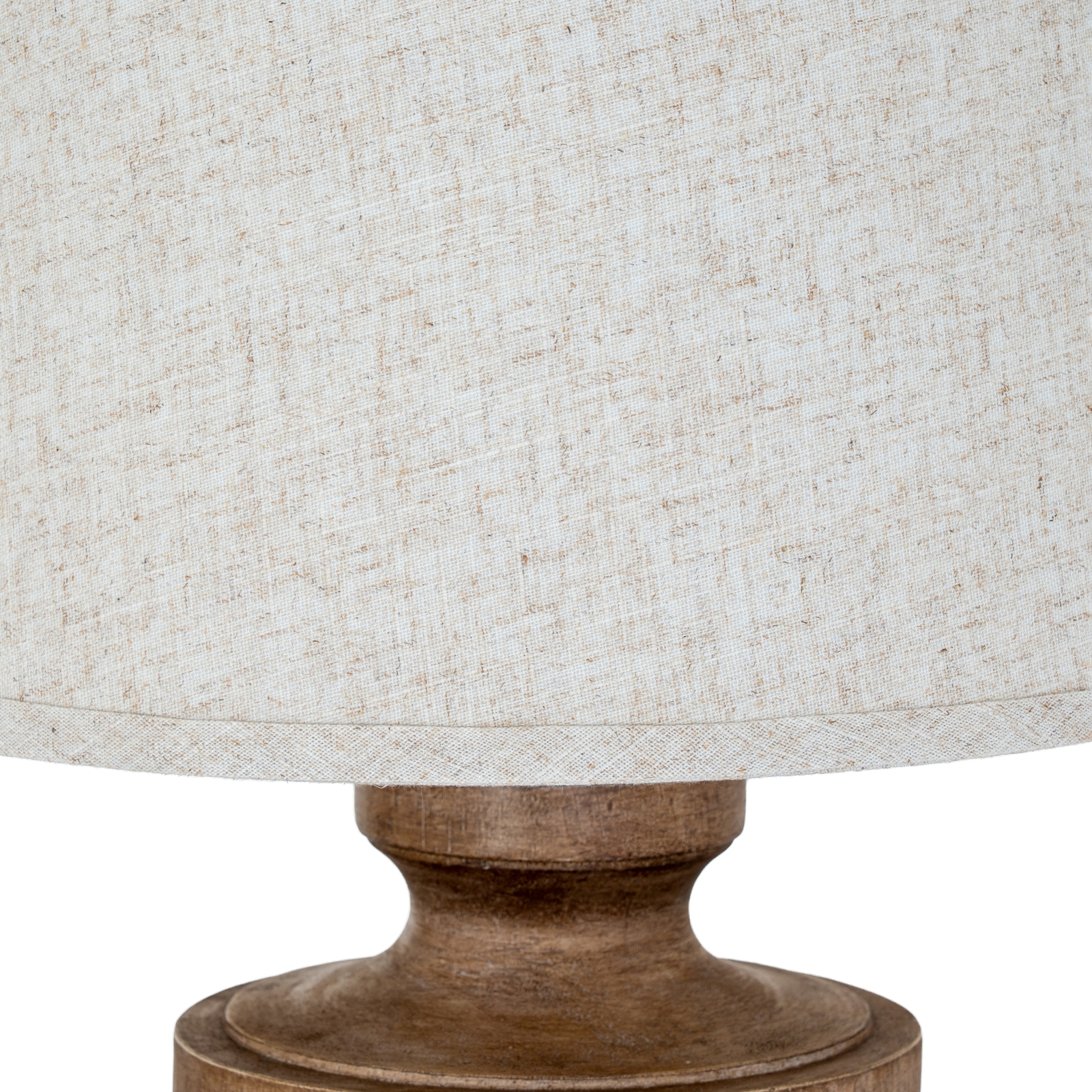 Edged Linen Shade Table Lamp - Image 3