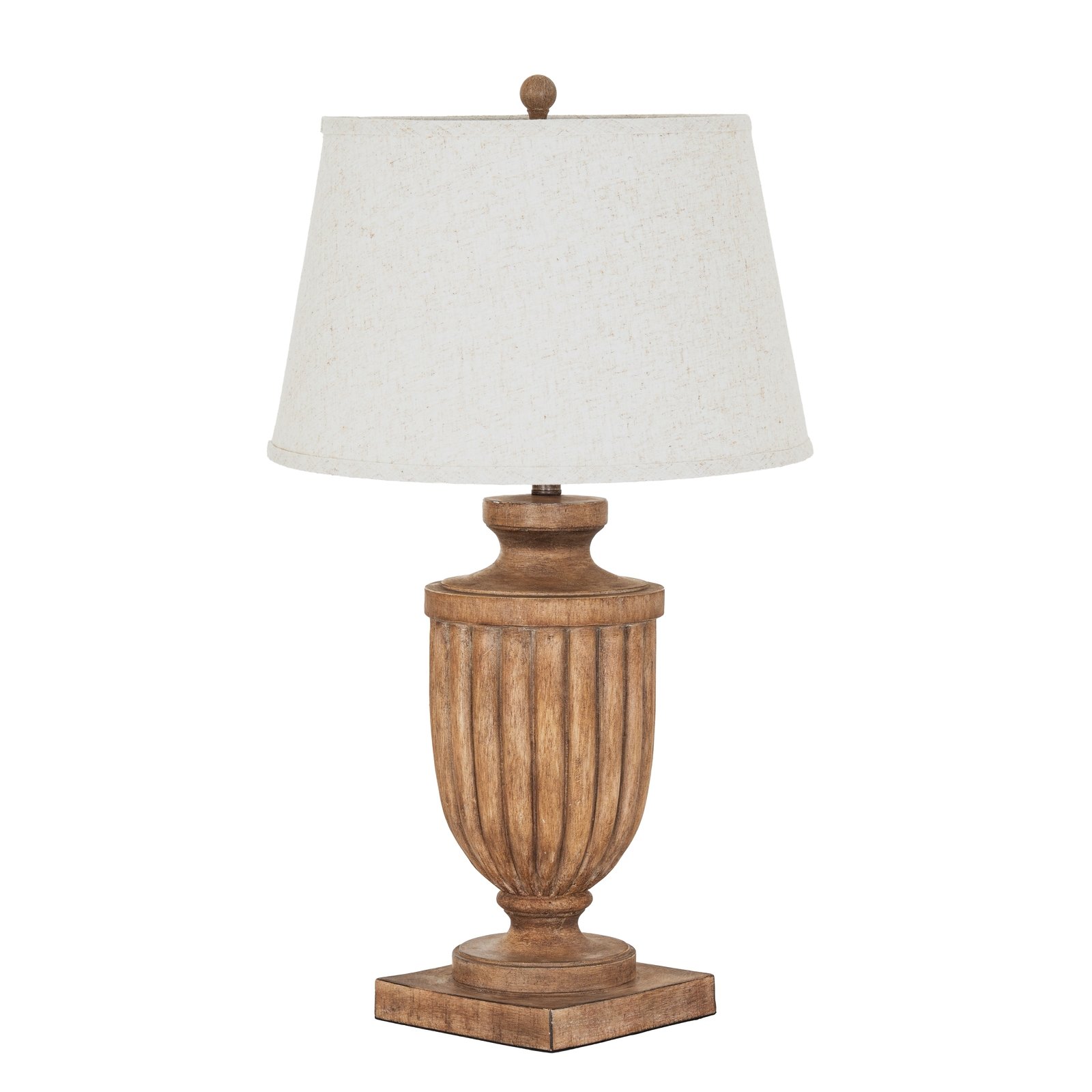 Edged Linen Shade Table Lamp - Image 4