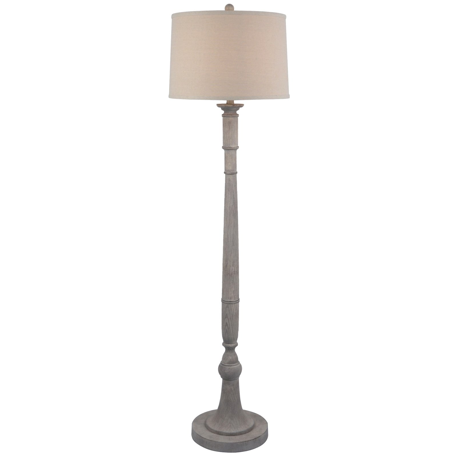 textured floor lamp with linen shade styled home accessory