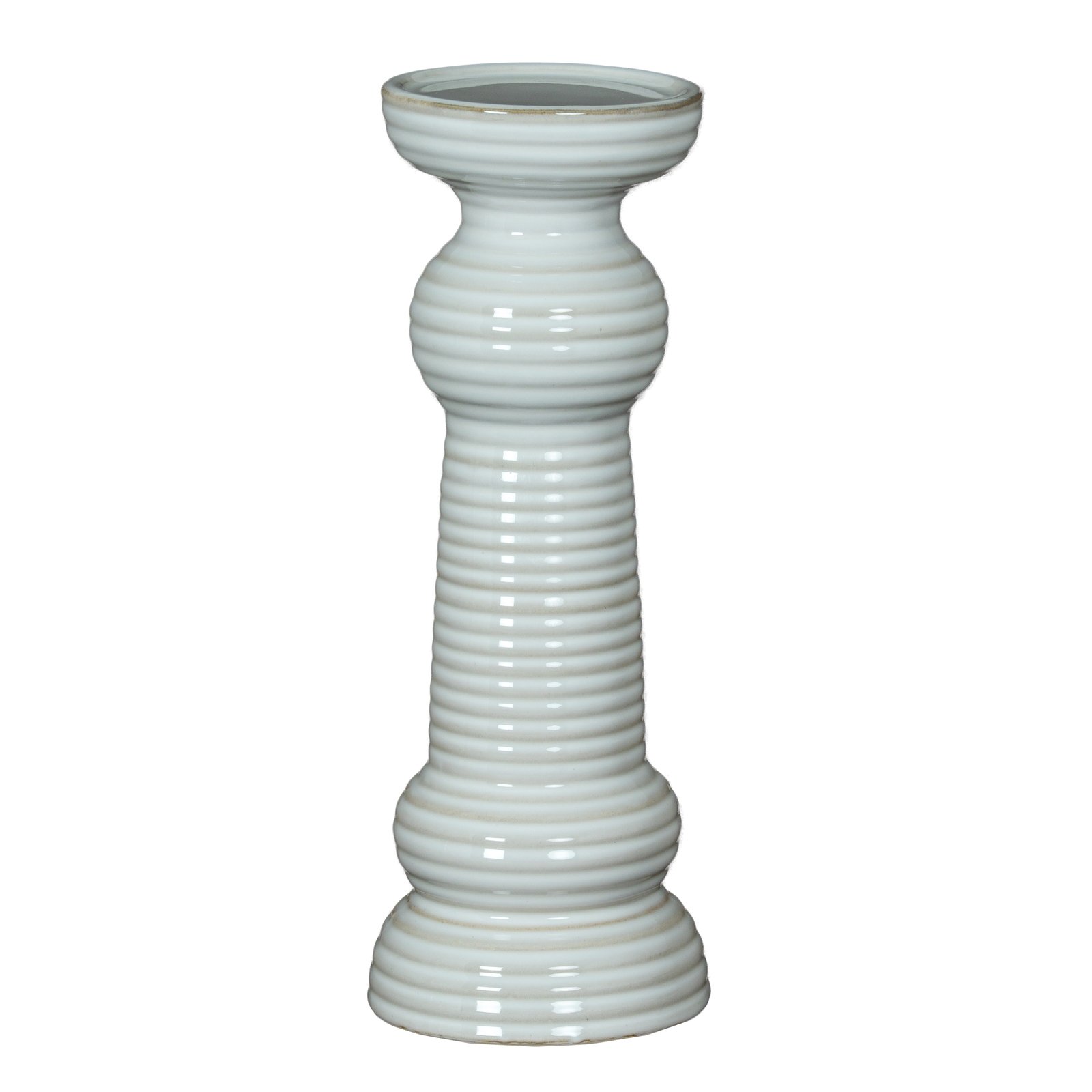 Medium Sculptural Pillar Candle Holder
