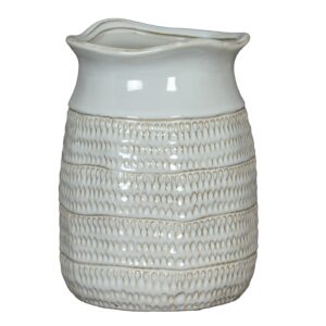 Tava Cylinder Hewn Vase