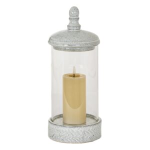 Medium Hurricane Lantern With Lid