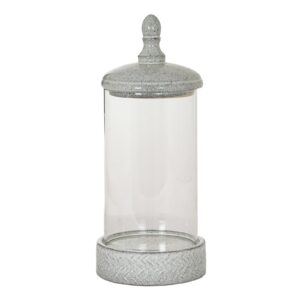Large Hurricane Lantern With Lid