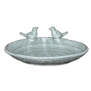Low-Profile Round Bird Bath