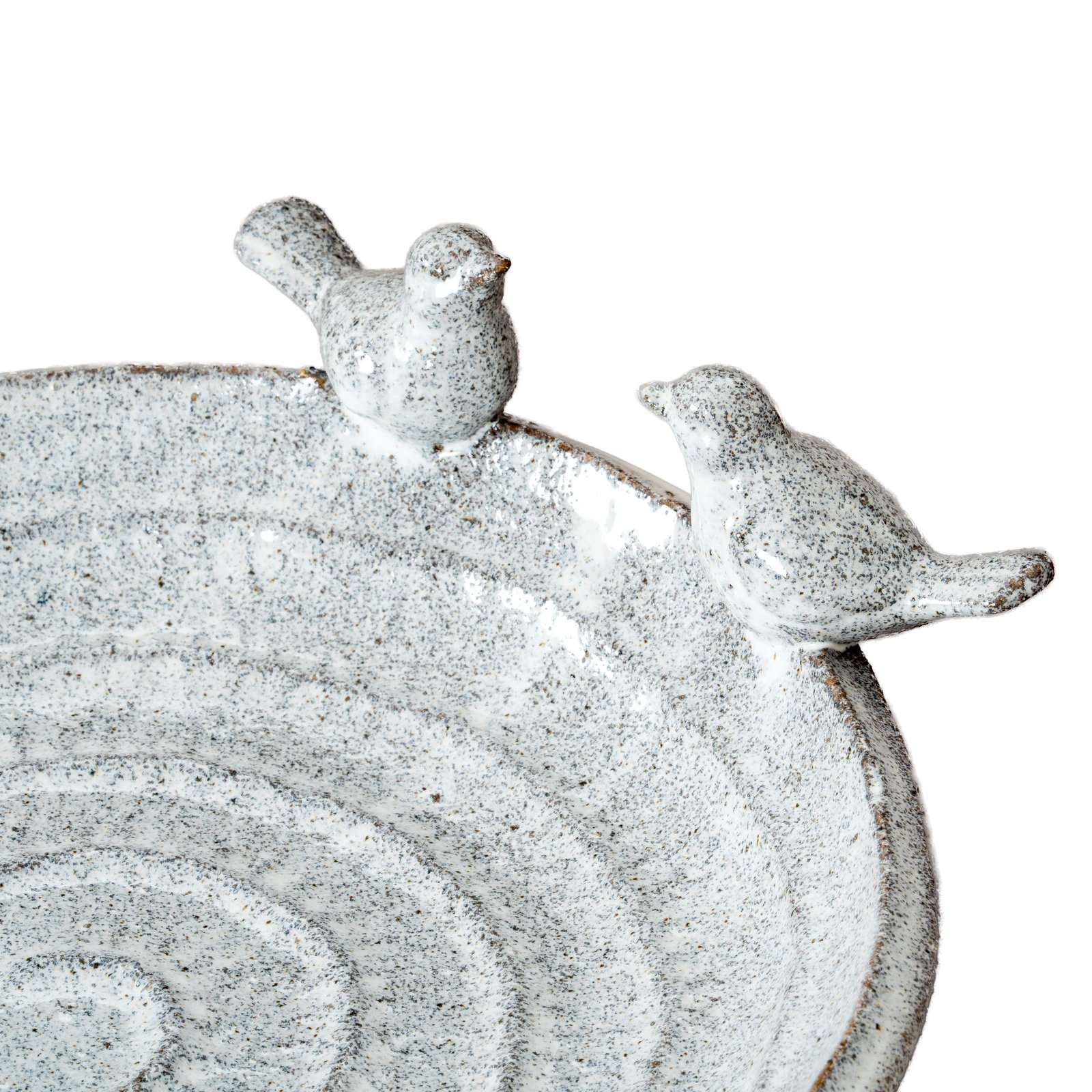 Low-Profile Round Bird Bath