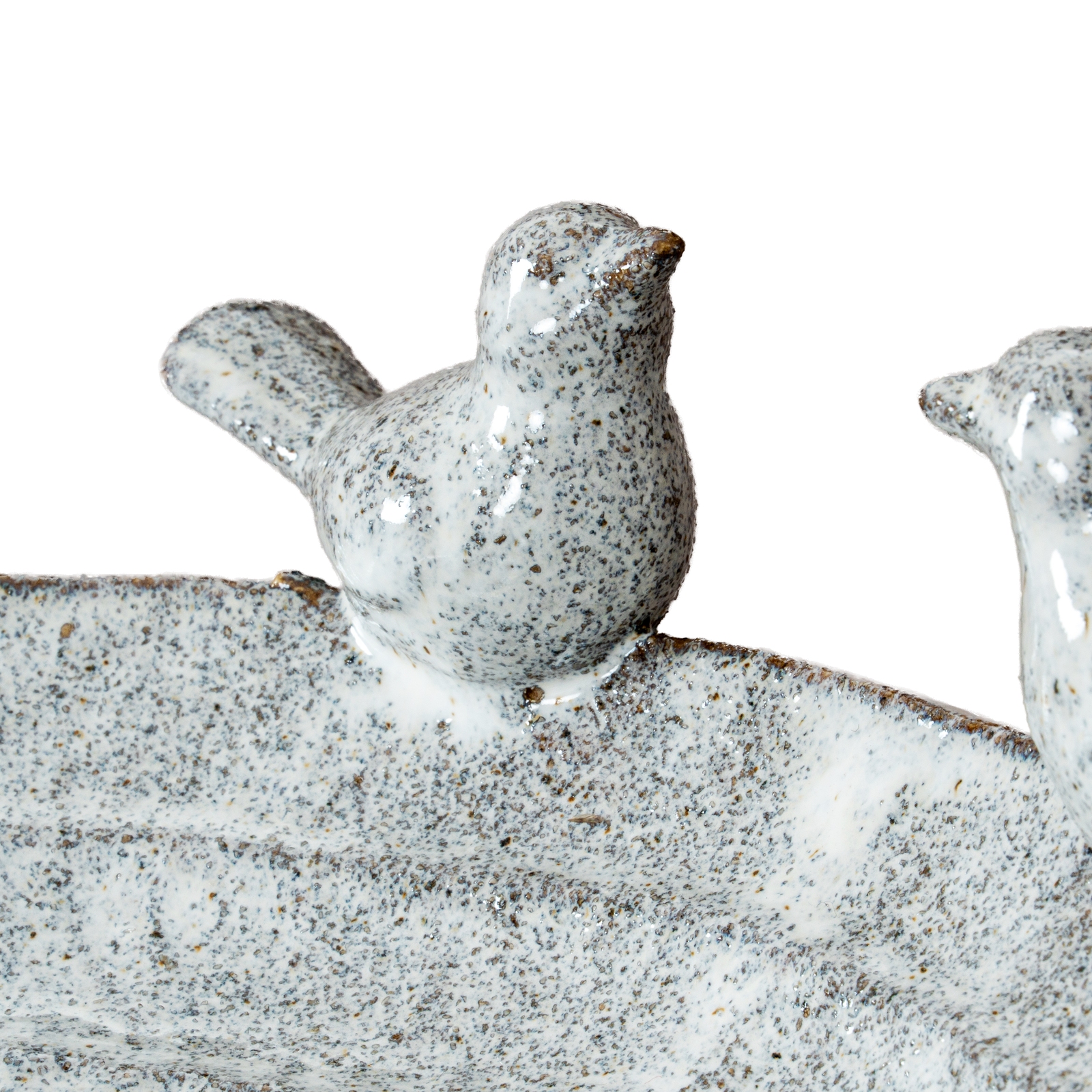 Low-Profile Round Bird Bath
