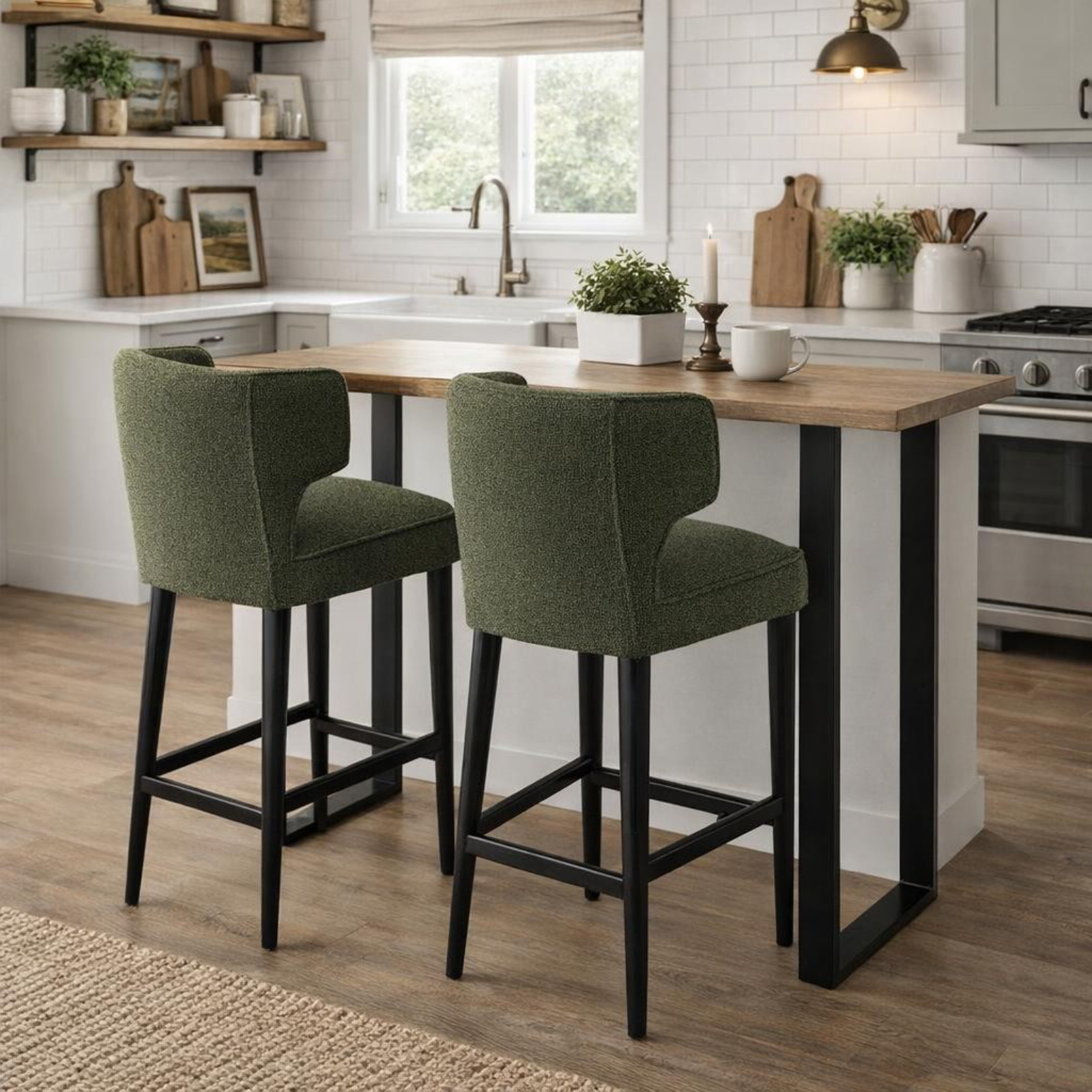 Avondale Moss Barstool