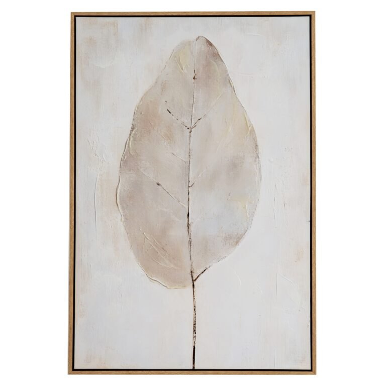 Ashenra Framed Hand-Painted Canvas