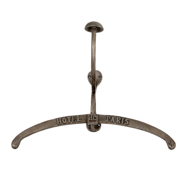 Antiqued Silver Wall Coat Hook
