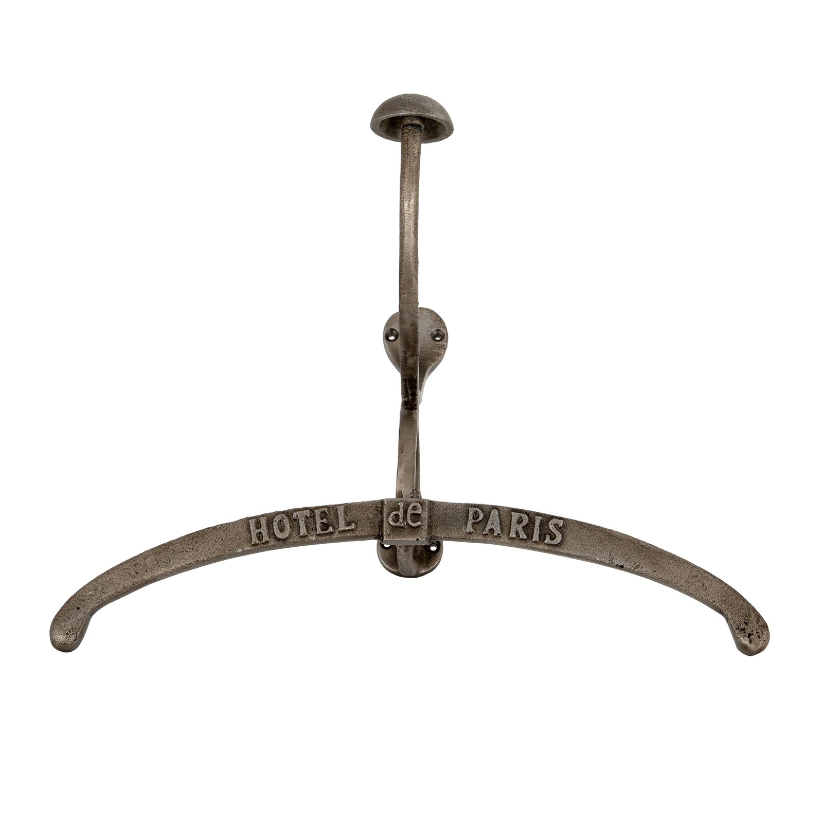 Antiqued Silver Wall Coat Hook