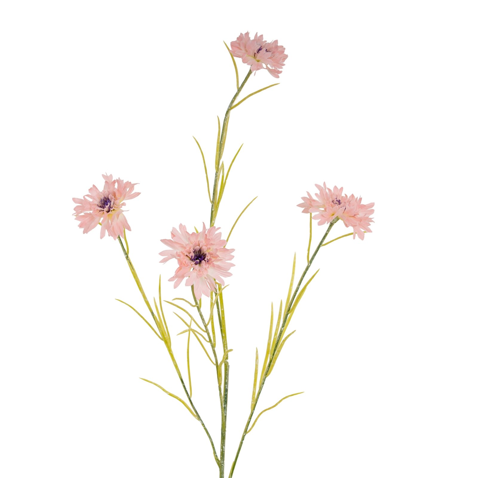 Pink Cornflower Stem styled home decor product