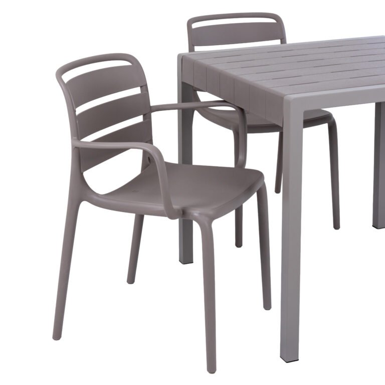 Harrowmere Stone-Finish Compact Dining Table