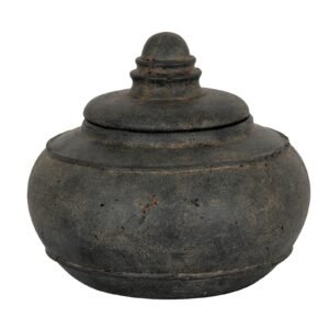 Large Decorative Lidded Pot