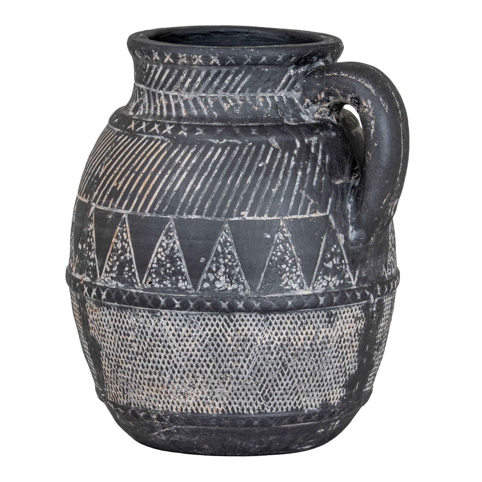 Tall Textured Decorative Jug