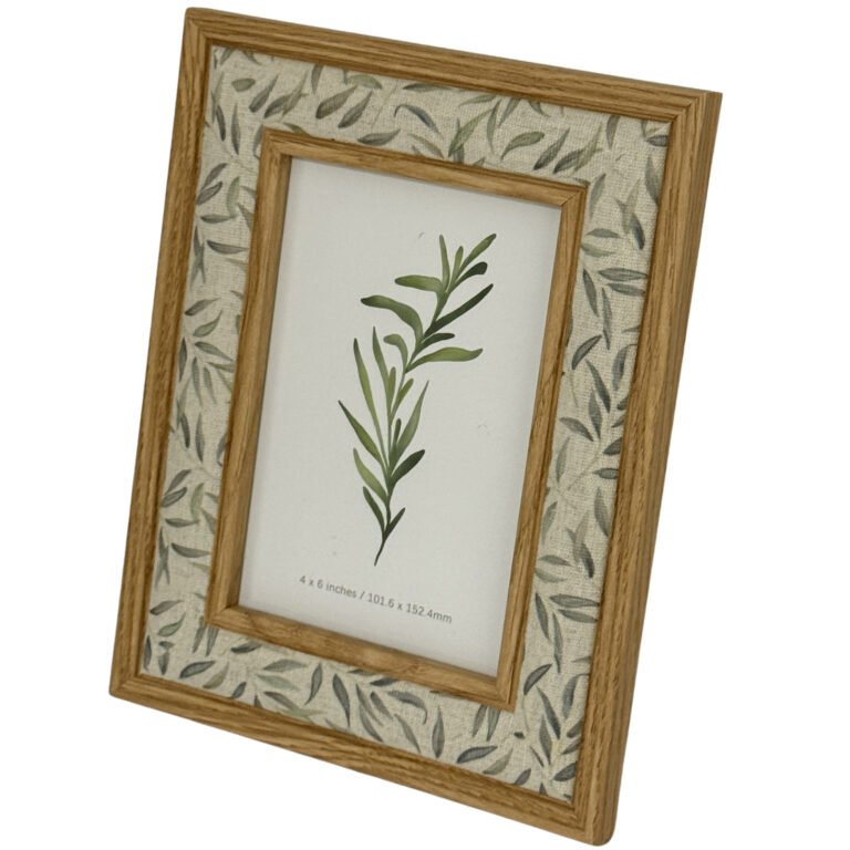 Tundra Photo Frame 4x6 – decorative photo frame in neutral