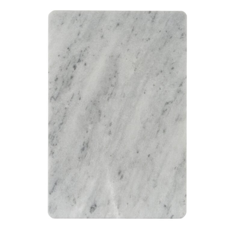 rectangular marble serving board styled home accessory