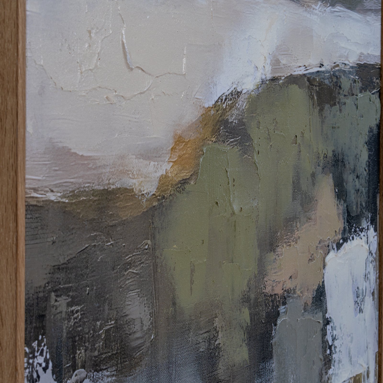 Framed Hillside Landscape Canvas - Image 3