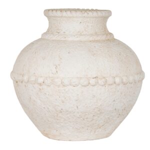 Large Wide Terracotta Vase