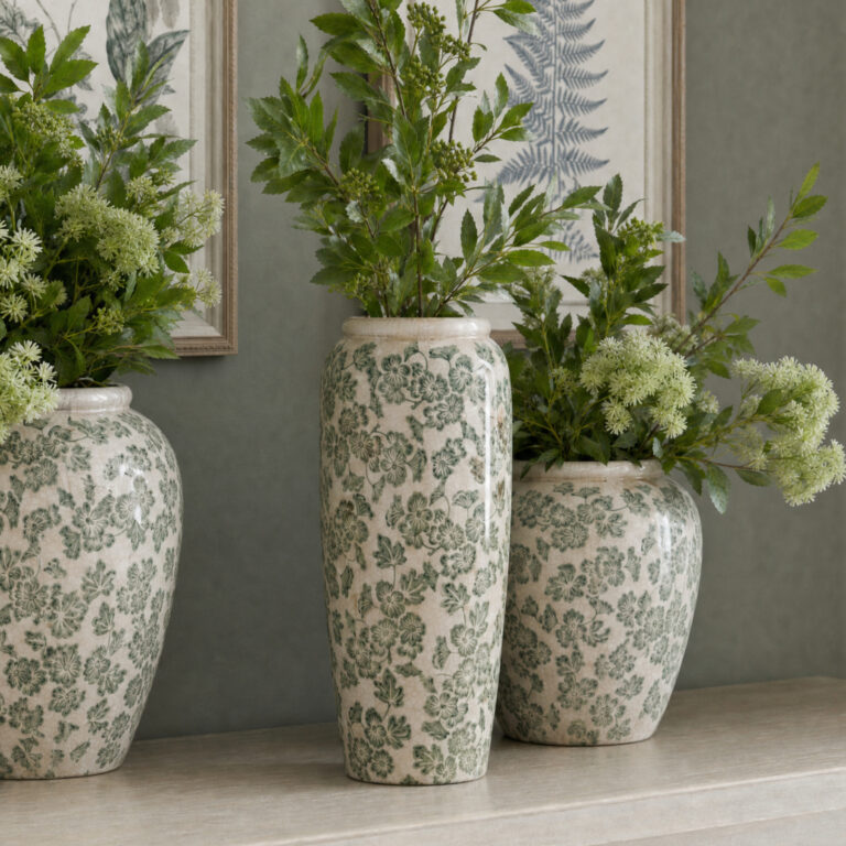 Clovermere Large Tall Olpe Vase