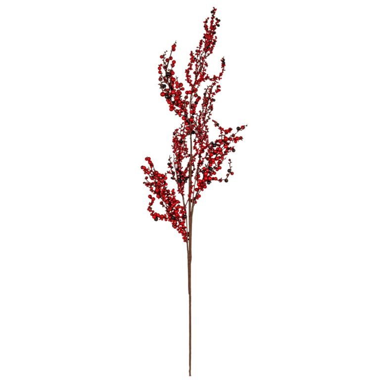 Large Winter Branch Spray With Red Berries styled home decor product