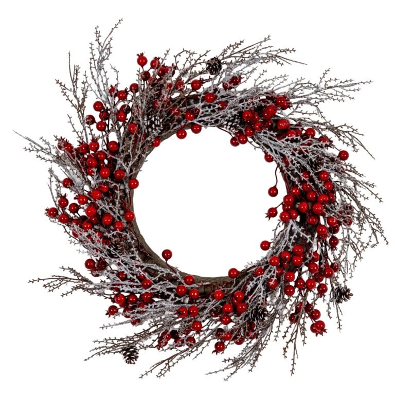 Red Berry Winter Wreath