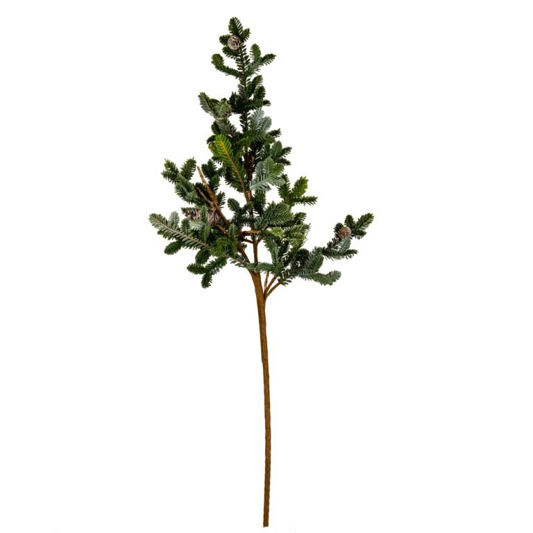 Woodland Pine Teardrop Swag With Pinecones