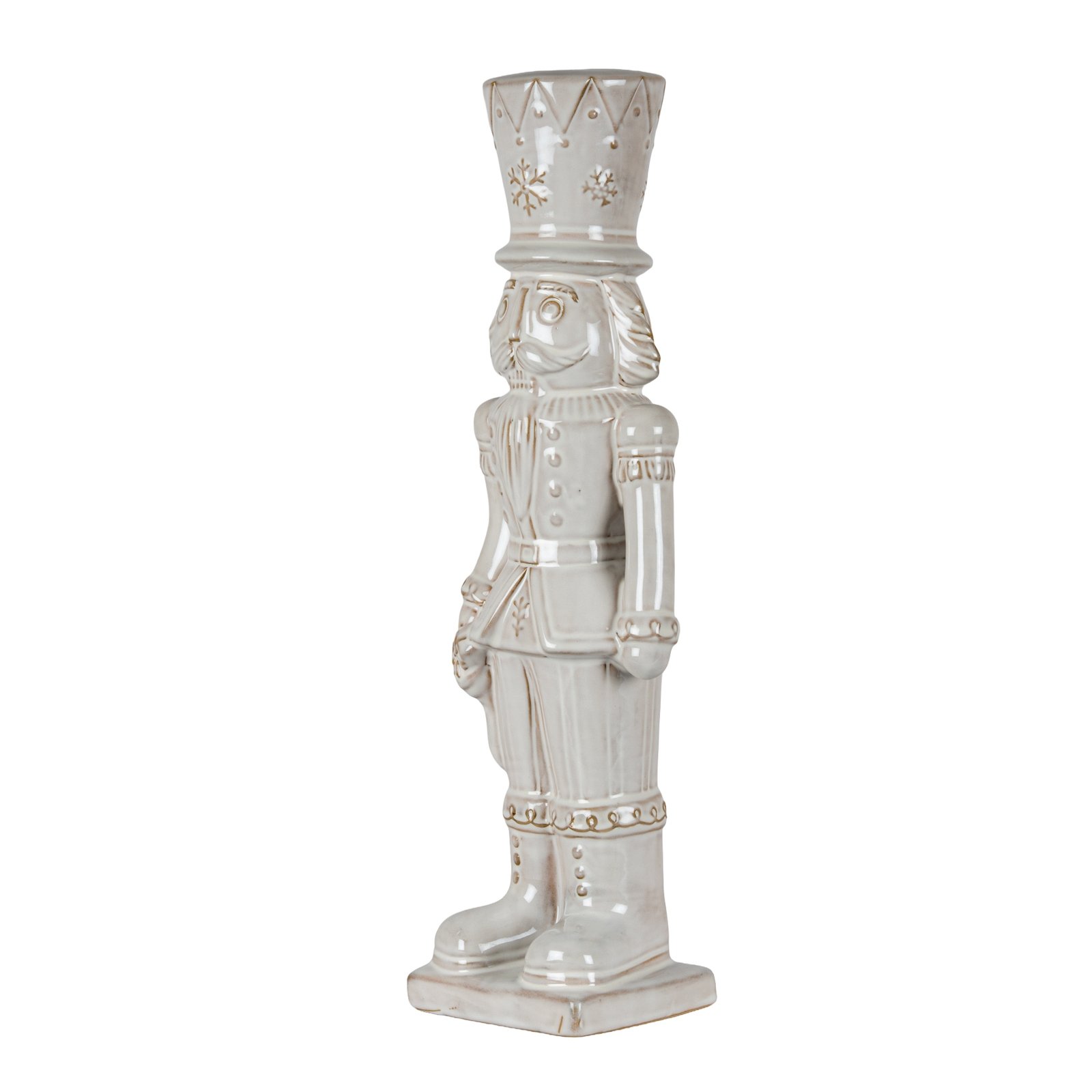 Ceramic Nutcracker with Stocking - Image 2