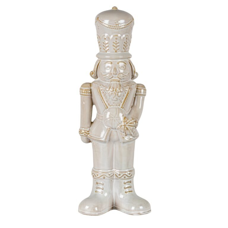 Ceramic Nutcracker with Lollipop