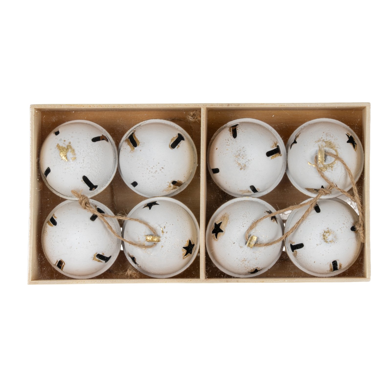Set of Eight Large Nordic Metal Bells - Image 3