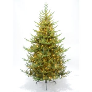 Green Pre-Lit 7ft Christmas Tree