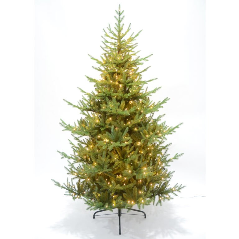 Green Pre-Lit 7ft Christmas Tree