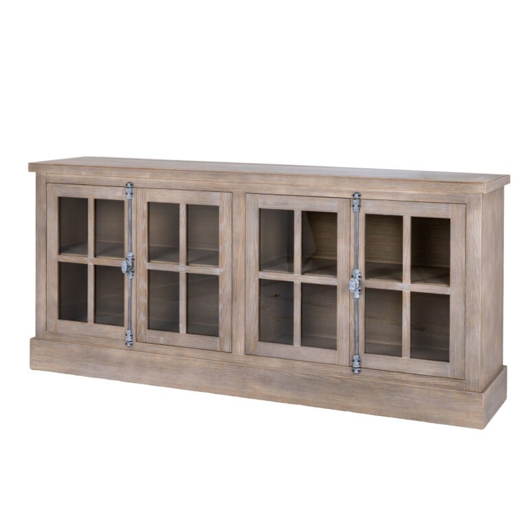 Four Door Glazed Sideboard