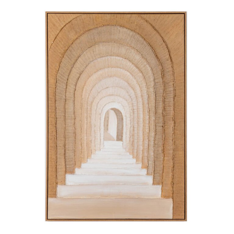 Framed Abstract Oil Canvas