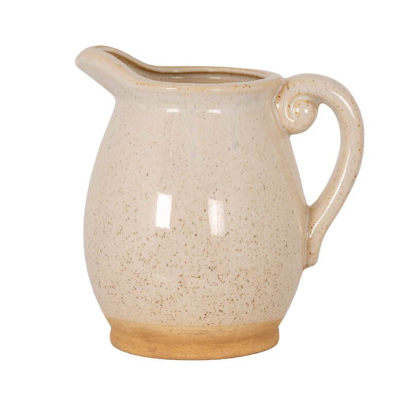 Large Speckled Ceramic Jug