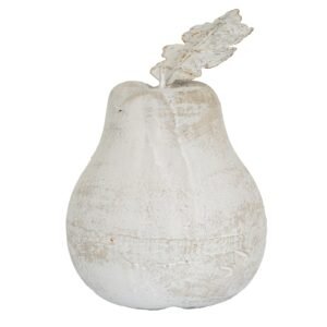 Small Stone Pear Ornament