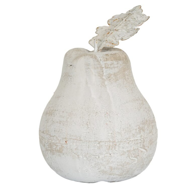 Small Stone Pear Ornament