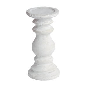 Small Stone Effect Candle Holder